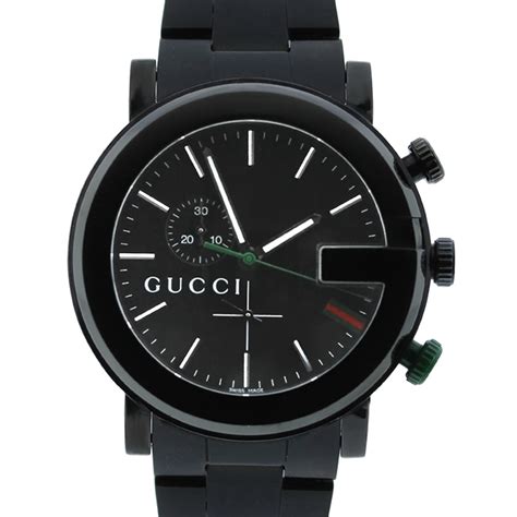 gucci chronograph watch price|Gucci g chrono watch black.